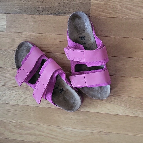 Birkenstock Uji Nubuck-Suede - Fuchsia Tulip - 39EU - Picture 5 of 7